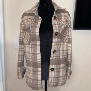 Wool Plaid Shacket